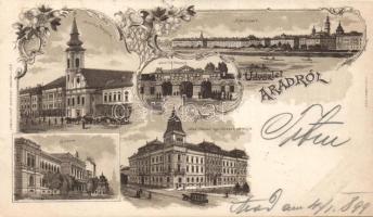 1898 Arad litho