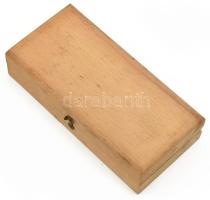 Indikátor óra, szép állapotban, fa dobozában