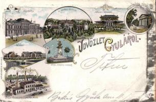 1899 Gyula litho cognacgyárral