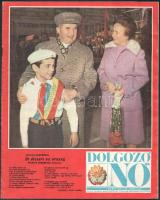 1978 Dolgozó Nő XXXIV. évf. 1. sz., 1978. január (Románia Szocialista Köztársaság Országos Nőtanácsának magyar nyelvű folyóirata), a címlapon Elena és Nicolae Ceausescu, fekete-fehér és színes fotókkal