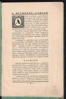 Metropol Garage - Bárdi József Automobil Rt., széteső állapotban, foltos, 16p