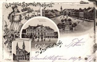 1899 Szombathely litho