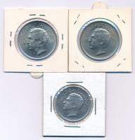 Irán 1969. 20R Cu-Ni "FAO" + 1976. 20R Cu-Ni "FAO" (2x) T:AU,XF
Iran 1969. 20 R...