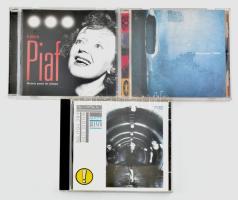 3 db zenei CD: Edith Piaf - Bravo pour le clown, King Crimson - Thrak, Matt Bianco - Whose Side Are You On?
