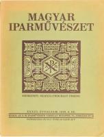 1930 Magyar Iparművészet XXXIII. évf. 1930. 9. sz. Gazdag képanyaggal illusztrált. Érdekes írásokkal. Papírkötésben, kissé szakadt borítóval.
