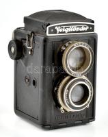 Voigtlander Brilliant fényképezőgép, kis hiányossággal, szép állapotban, működik