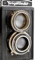 Voigtlander Brilliant fényképezőgép, kis hiányossággal, szép állapotban, működik