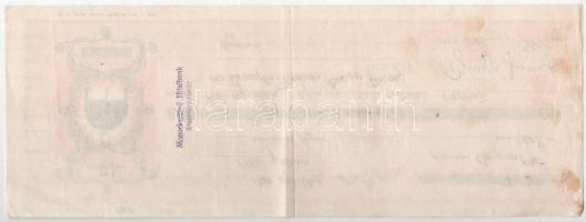 1922-1936. 7db-os váltó tétel, mind kitöltött, bélyegzésekkel néhány darabon illetékbélyegek T:F