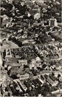 ~1950 Brassó, Kronstadt, Brasov; Vedere panoramica / légi felvétel / aerial view (EK)