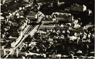 1983 Székelyudvarhely, Odorheiu Secuiesc; légi felvétel / aerial view. Foto Sorin Dan