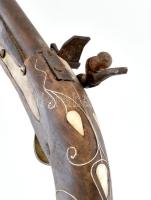 Replika kovás pisztoly, h: 36 cm