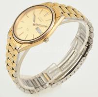 Seiko férfi karóra, nem kipróbált, quartz, d: 30 mm, fém szíjjal