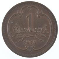 Ausztria 1910. 2h bronz T:AU,XF Austria 1910. 2 Heller bronze C:AU,XF Krause KM#2801
