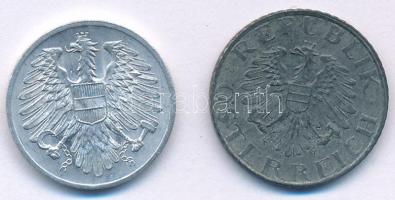Ausztria 1965. 2gr Al + 5gr Zn T:AU Austria 1965. 2 Groschen Al + 5 Groschen Zn C:AU