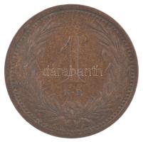 1906KB 1f bronz Körmöcbánya RR! T:AU,XF  Hungary 1906KB 1 Fillér bronze Kremnitz RR! C:AU,XF  Adamo K1