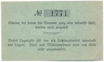 Német Birodalom / Helmstedt tiszti hadifogolytábor 1918. 1M T:F szép papír
German Empire / Helmsted...