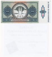 Pápa 2020. augusztus 16. 500Ft "MÉE 20. Érem- és Fegyverbörze" alkalmi pénz + asztalfoglal...