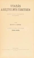 Henry S. Landor: Utazás a rejtelmes Tibetben. Átdolgozta: Tábori Kornél. Bp., [1927], Tolnai, 315+(2) p. Szövegközi és egészoldalas illusztrációkkal. Kiadói illusztrált kartonált papírkötés, szép, gyűjtői állapotban.