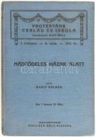 Babay Kálmán: Nádfödeles házak alatt. Falusi történetek a nép számára. Rábai Zsigmond rajzaival. Protestáns Család és Iskola I. évf. 9. sz. Szentgotthárd, 1911., Wellisch Béla, 78+1 p. Kiadói egészvászon-kötés, jó állapotban.