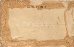 Azuga, Oficiul Postal si Farmacia / post office and pharmacy (glue marks)