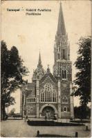 1918 Ternopil, Tarnopol; Kosciól Parafialny / Pfarrkirche / parish church (EK)