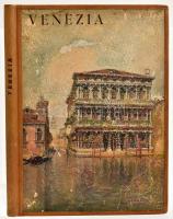 Venezia di M. de Cimbro. Roma,1932, Instituto Geographico de Agostini. Olasz nyelven. Gazdag fekete-fehér képanyaggal illusztrált. Átkötött kemény-kötés, szakadt címlappal, a borítón kopásnyomokkal.