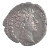 Római Birodalom / Róma / Marcus Aurelius (Antoninus Pius alatt) 145-147. Denár Ag (2,44g) T:XF,VF ph. Roman Empire / Rome / Marcus Aurelius (under Antoninus Pius) 145-147. Denarius Ag [AVRE]LIVS CAE-SAR AV[G PII F] / COS II (2,44g) C:XF,VF edge error RIC III 429a