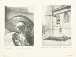 cca 1900-1910 Kronstadt, Brassó, Brasov. Brassó,Verlag der Buchhandlung Hiemesch, 16 t. 16 fekete-fe...