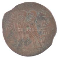 Ptolemaida Egyiptom / IV. Ptolemaiosz Philopatór Kr. e. 221-204. AE35 bronz (41,26g) T:3 Ptolemaic E...