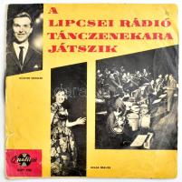 Lipcsei Rádió Tánczenekara, Helga Brauer, Günter Geisler - Táncdalok.  Vinyl, 10, Mono. Qualiton, Magyarország, 1961. VG+, a tok sérült, viseltes