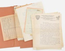 cca 1935-37 Veress Endre (1868-1953) magyar történetíró 9 db levele gróf Domszky (Dambsky) Pál (1903...