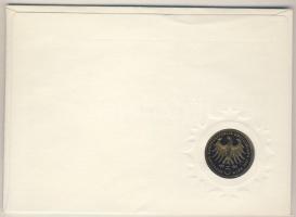 NSZK 1984. 5M "Mendelssohn-Bartholdy" érmés, bélyeges borítékon, bélyegblokkal, alkalmi bé...