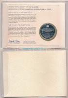 1978. "Postamesterek Nemzetközi Szövetsége hivatalos emlékérem kiadása 1978 - Bermuda" Ag ...