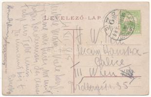 1915 Szatmárnémeti, Szatmár, Satu Mare; Hám János utca, Kir. Törvényszék. Lövy kiadása / street view...