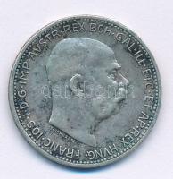 Ausztria 1915. 1K Ag Ferenc József T:XF patina  Austria 1915. 1 Corona Ag Franz Joseph C:XF patina Krause KM#2820