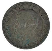 Románia 1900. 50b Ag "I. Károly" T:F 
Romania 1900. 50 Bani Ag "Carol I" C:F
K...