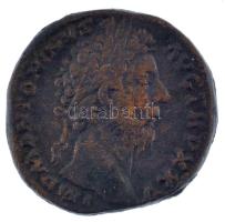 Római Birodalom / Róma / Marcus Aurelius 171. Sestertius bronz (21,38g) T:VF,F Roman Empire / Rome / Marcus Aurelius 171. Sestertius bronze IMP M ANTONINVS AVG TR P XXV / VOTA SOL DECENN - COS III - S C (21,38g) C:VF,F