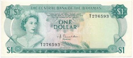 Bahamák 1974. 1$ T 276593 T:XF Bahamas 1974. 1 Dollar T 276593 C:XF Krause P#35a