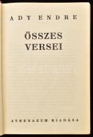 Ady Endre 2 gyűjteményes verseskötete: 

Ady Endre válogatott versei. Vál.: Dóczy Jenő. Jaschik Ál...