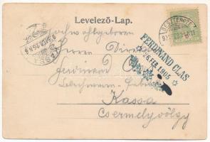 1905 Beszterce, Bistritz, Bistrita; Bistritz im XVIII. Jahrhundert, Holzgässer Tor / Beszterce a 18....