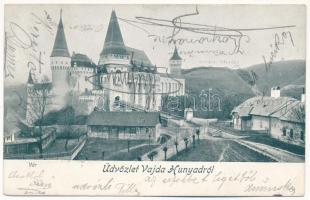 1905 Vajdahunyad, Hunedoara; vár / castle (EK)