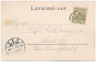 1905 Vajdahunyad, Hunedoara; vár / castle (EK)