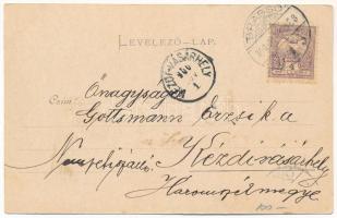 1900 Brassó, Kronstadt, Brasov; Salamon szikla. Julius Müller utóda Tartler & Schreiber kiadása ...