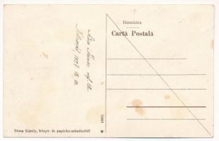 1927 Nagyszalonta, Salonta; Arany múzeummá átalakított Csonkatorony és az Arany-Emlék-Egyesület bérh...