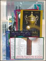 A magyar asztalitenisz teljes története 50 db különböző emlékív Barnától Jónyerig / 50 different min...