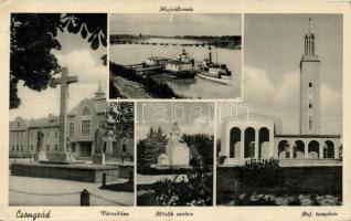 Csongrád katonai emlékművel