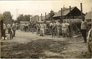 1917 Német katonák / WWI German military, soldiers. Photo-Atelier Haase