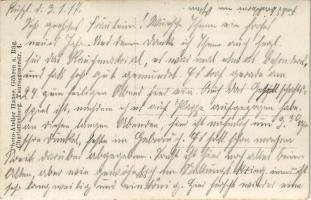 1917 Német katonák / WWI German military, soldiers. Photo-Atelier Haase