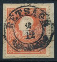 1858 5kr I. típus "RÉTSÁGH" luxus bélyegzés