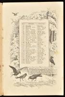 1906 Tierschutz-Kalender, Wiener Tierschutz-Verein, a bécsi állatjóléti szövetség illusztrált naptár...
